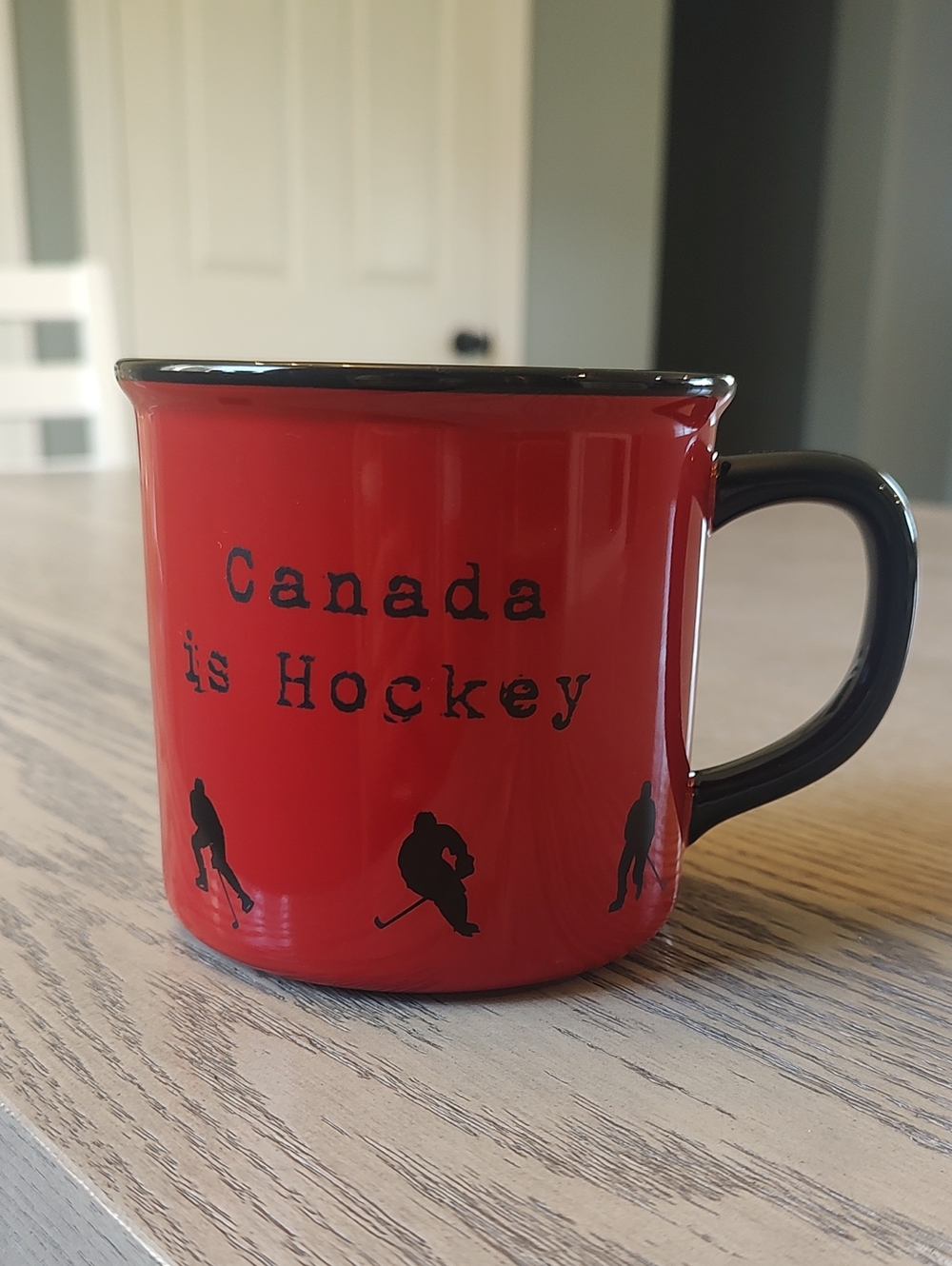 Abbott Dishwasher & Microwave Safe Canada Is Hockey Mug